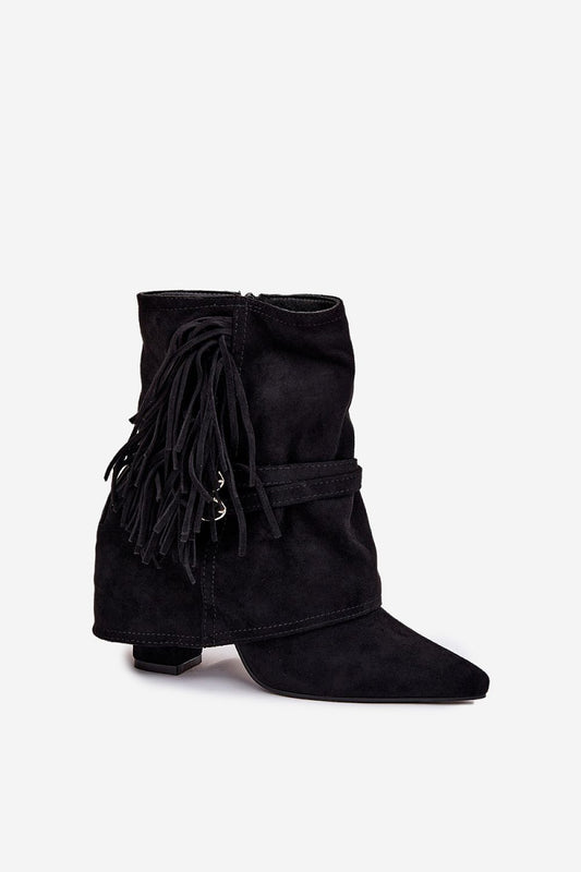 Laarsjes met hoge hak model 217179 Step in style