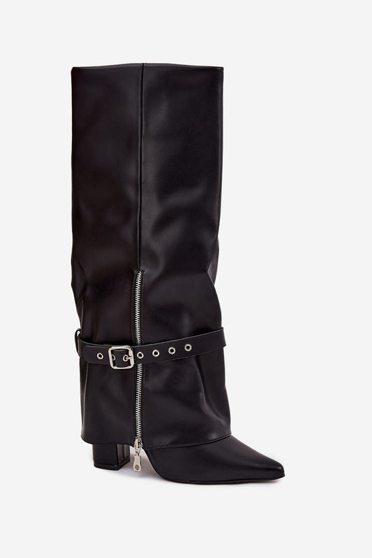 Laarzen met hoge hakken model 217209 Step in style