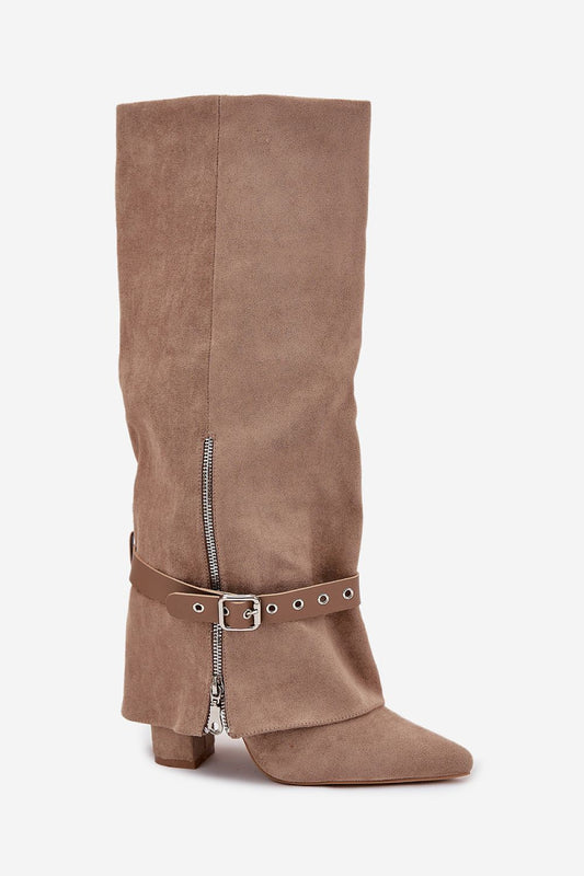 Laarzen met hoge hakken model 217210 Step in style