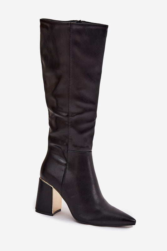 Laarzen met hoge hakken model 217214 Step in style