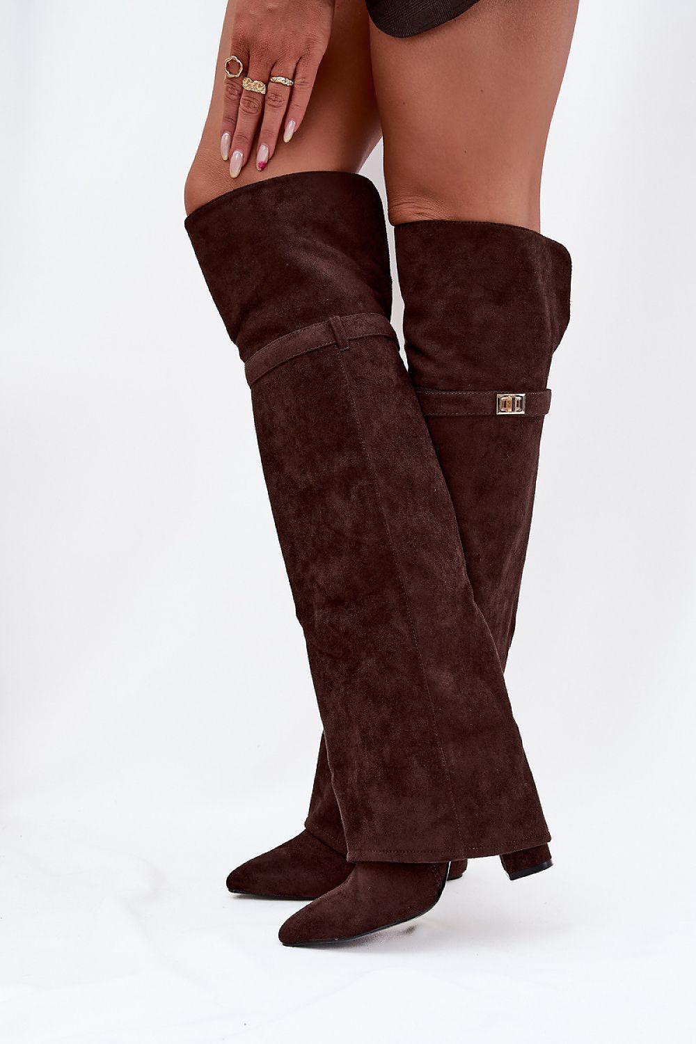 Laarzen met hoge hakken model 217222 Step in style