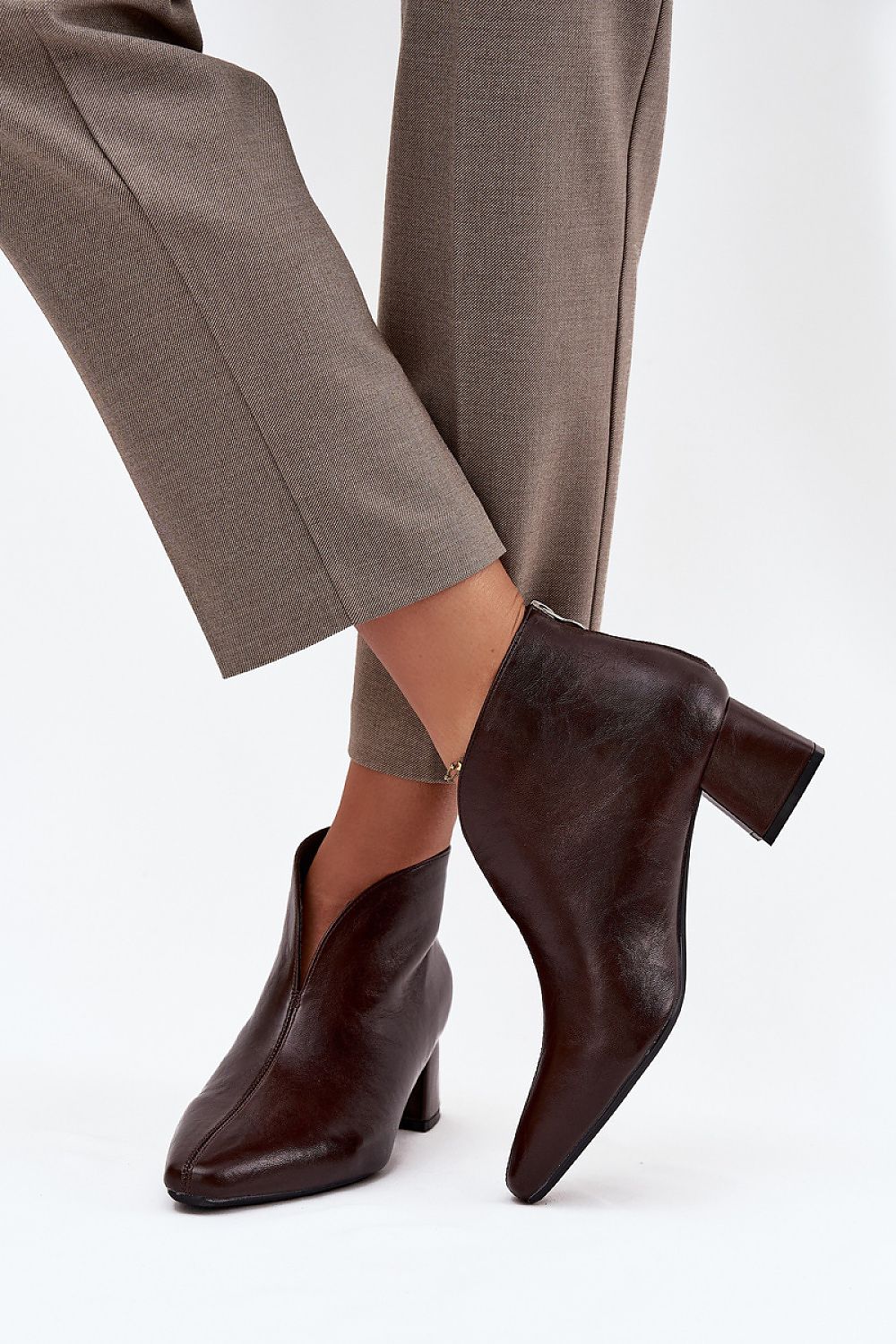 Laarsjes met hoge hak model 217503 Step in style
