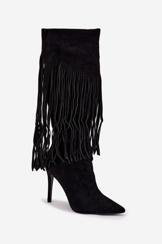 Laarzen met hoge hakken model 217513 Step in style