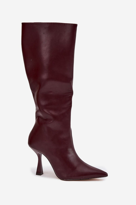 Laarzen met hoge hakken model 217519 Step in style