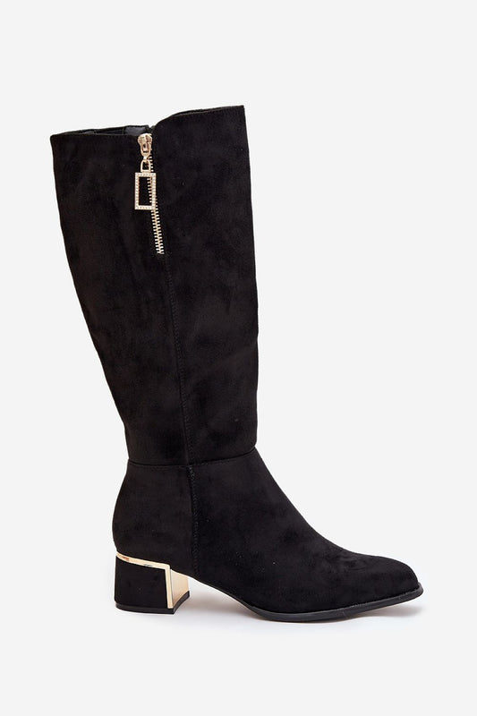 Laarzen met hoge hakken model 217751 Step in style