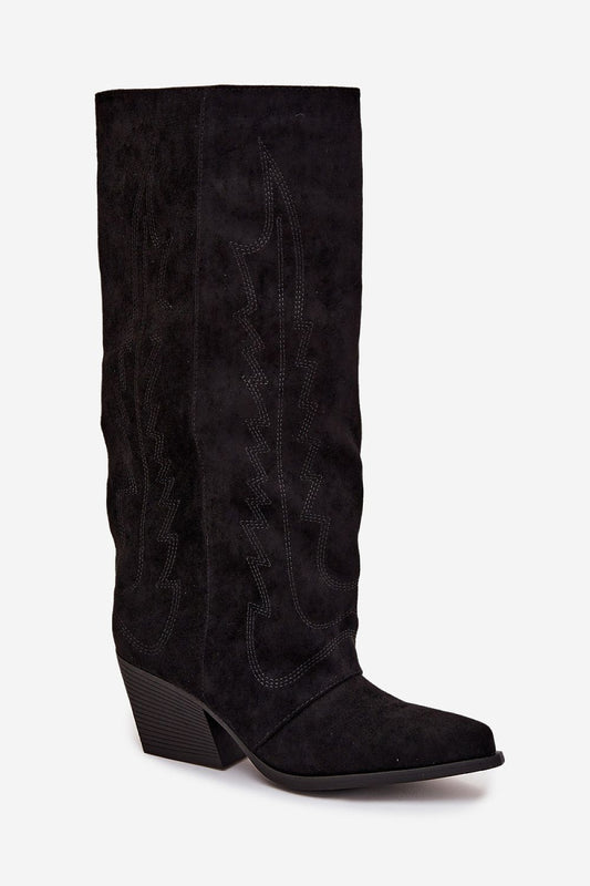 Laarzen met hoge hakken model 217755 Step in style