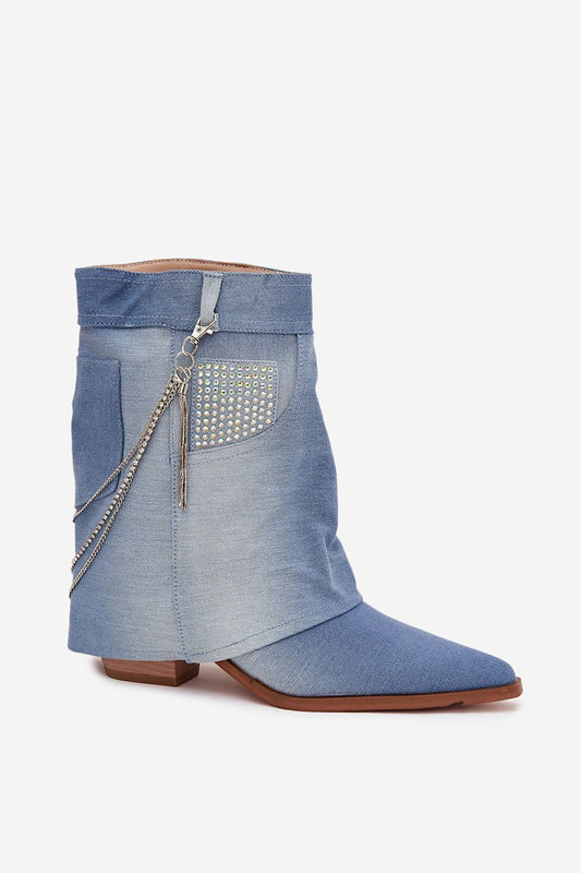 Laarsjes met hoge hak model 217787 Step in style