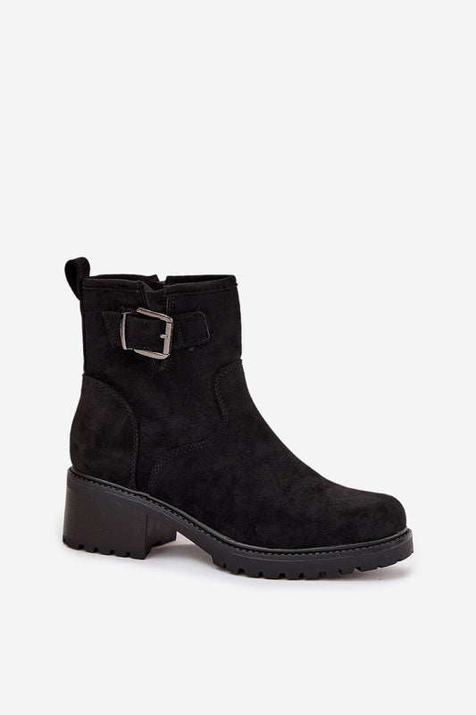 Laarsjes met hoge hak model 217814 Step in style
