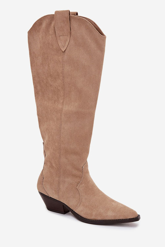 Laarzen met hoge hakken model 217826 Step in style