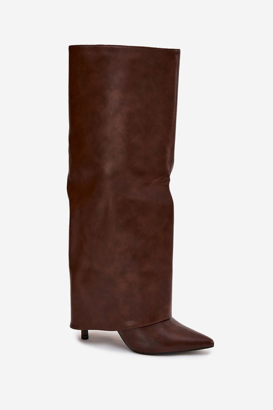 Laarzen met hoge hakken model 218093 Step in style