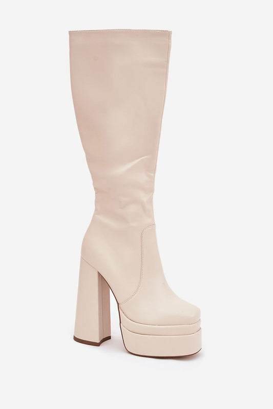 Laarzen met hoge hakken model 218094 Step in style