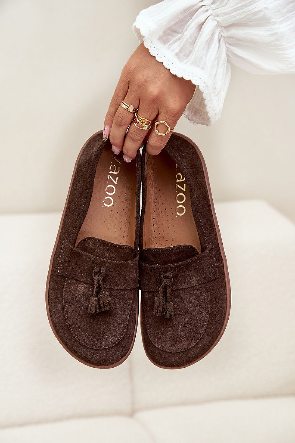 Moccassins model 218922 Step in style