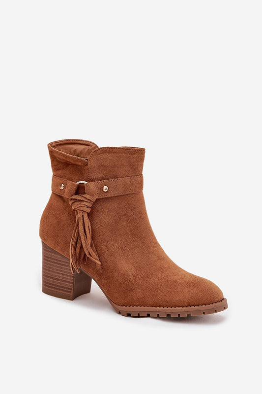 Laarsjes met hoge hak model 219242 Step in style