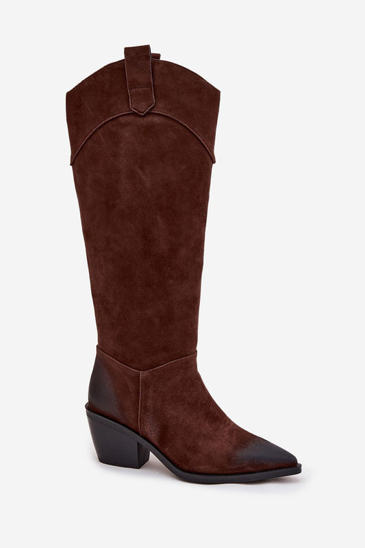 Laarzen met hoge hakken model 219399 Step in style