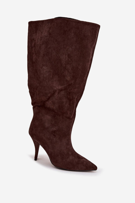 Laarzen met hoge hakken model 219853 Step in style