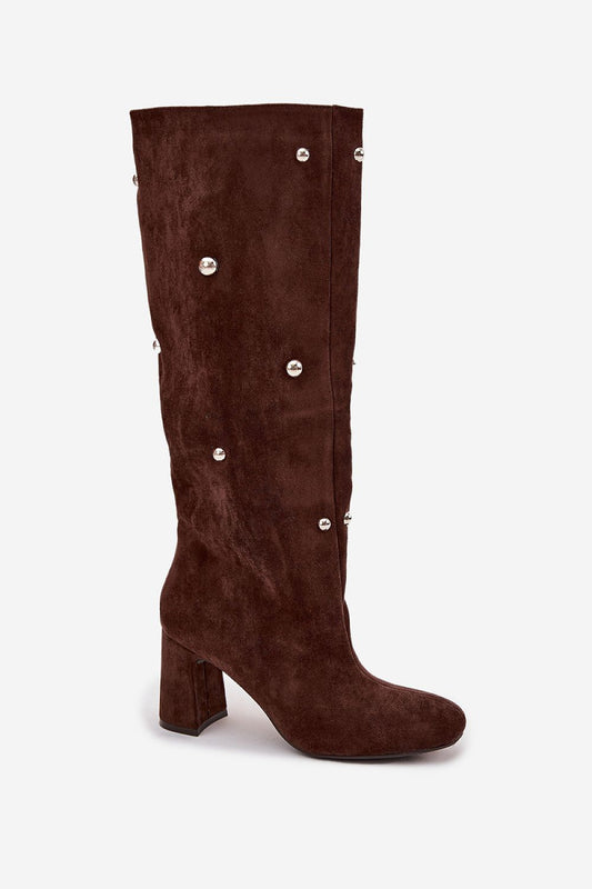 Laarzen met hoge hakken model 219863 Step in style