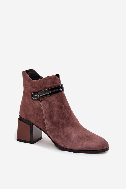 Laarsjes met hoge hak model 220198 Step in style