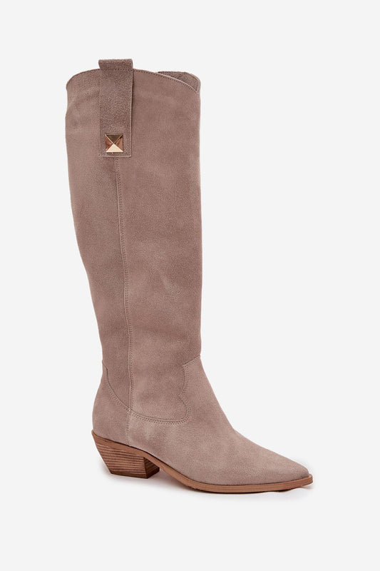 Laarzen met hoge hakken model 220209 Step in style