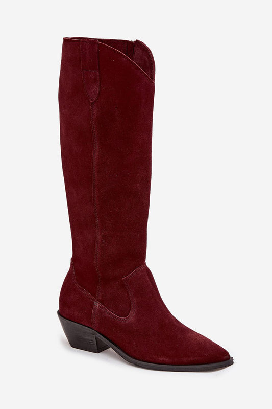 Laarzen met hoge hakken model 220212 Step in style
