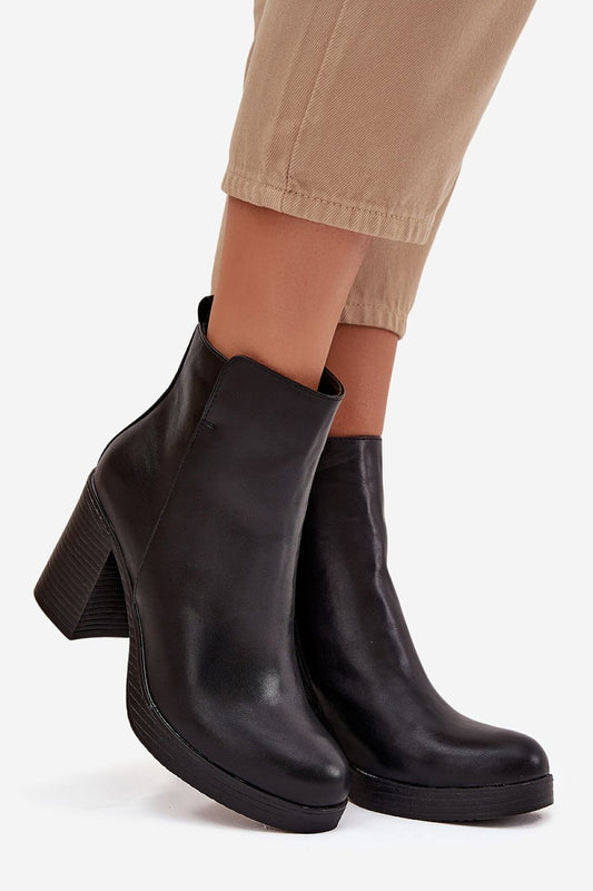 Laarsjes met hoge hak model 220709 Step in style