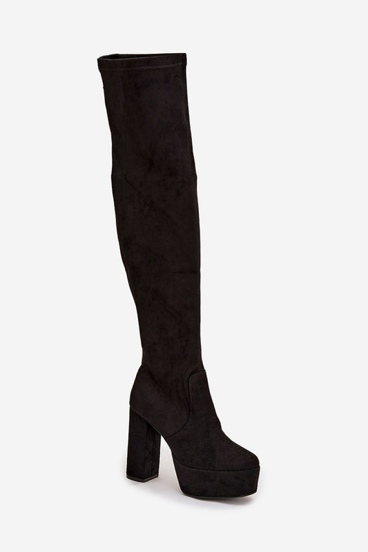 Laarzen met hoge hakken model 220717 Step in style
