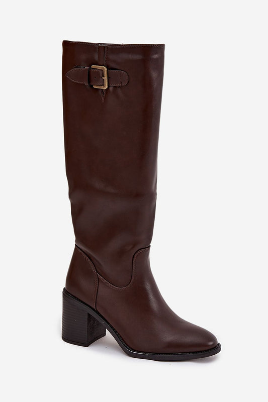 Laarzen met hoge hakken model 220721 Step in style