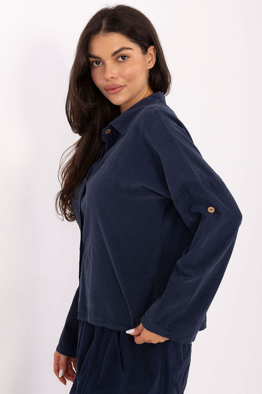 Overhemd met lange mouwen model 220822 Italy Moda