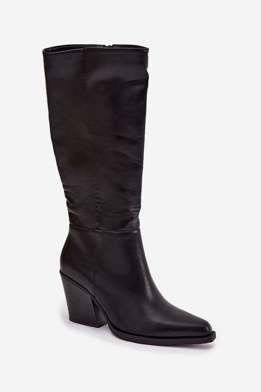 Laarzen met hoge hakken model 221156 Step in style