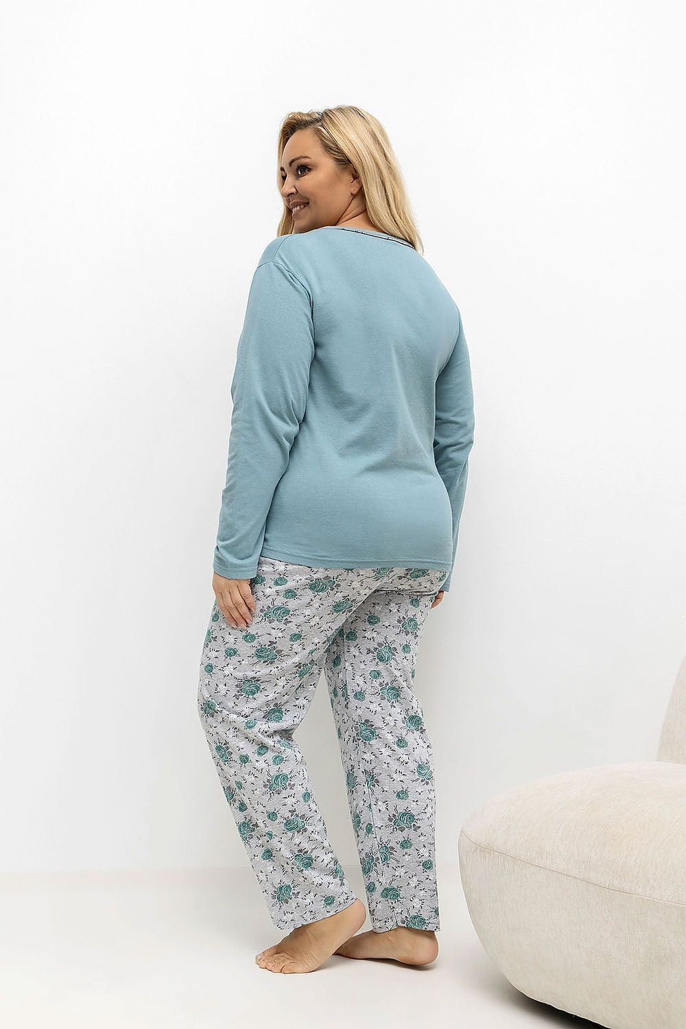 Plus Size Pyjama model 221190 Forever Pink