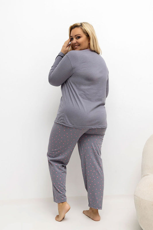 Plus Size Pyjama model 221198 Forever Pink