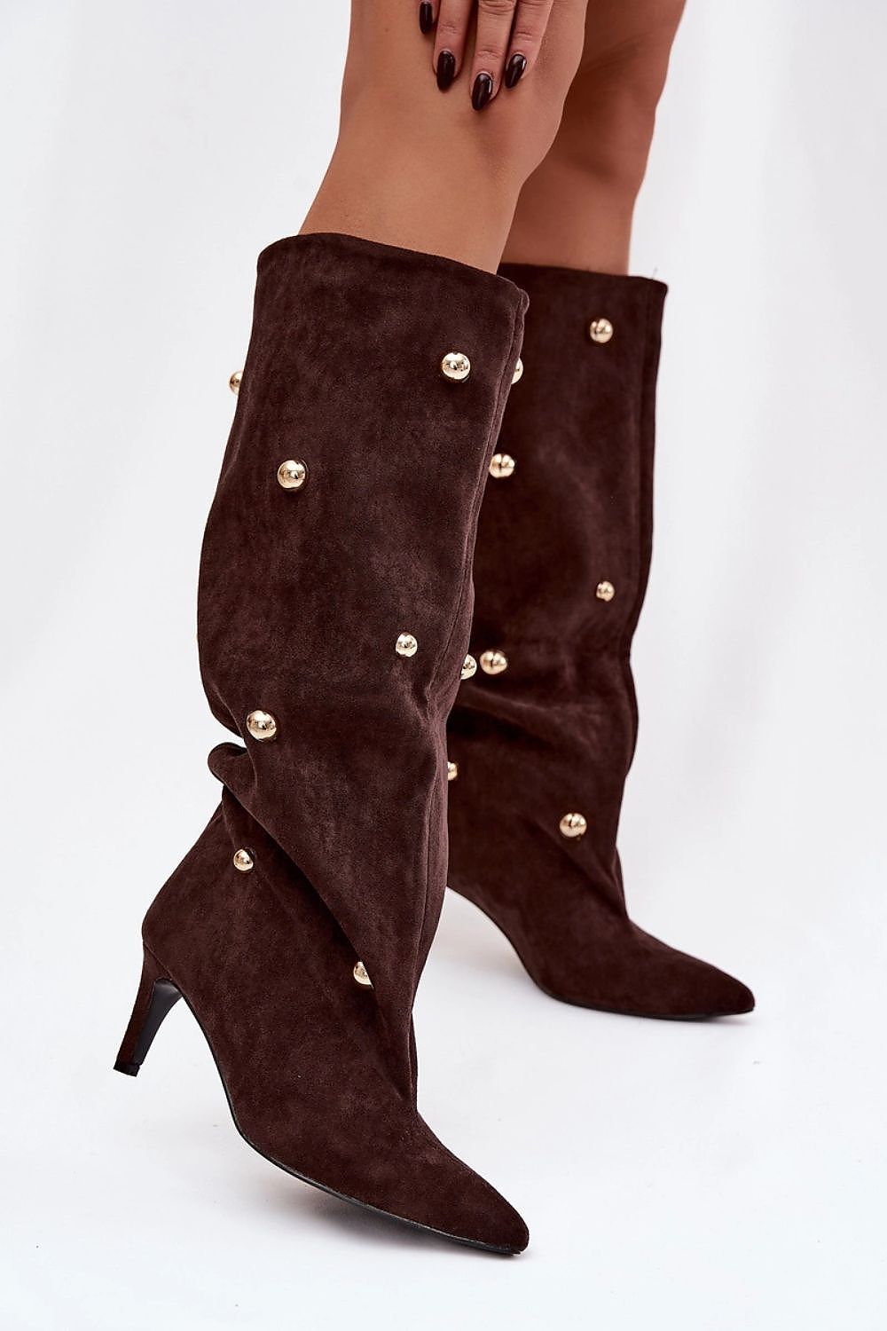 Laarzen met hoge hakken model 221150 Step in style