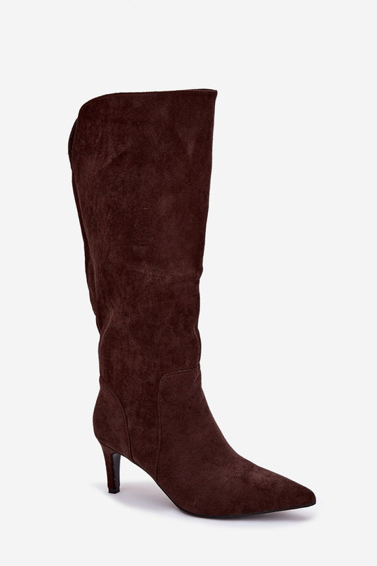 Laarzen met hoge hakken model 221902 Step in style