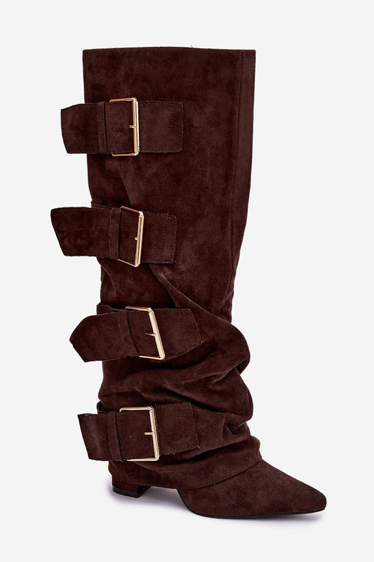 Laarzen met hoge hakken model 221908 Step in style