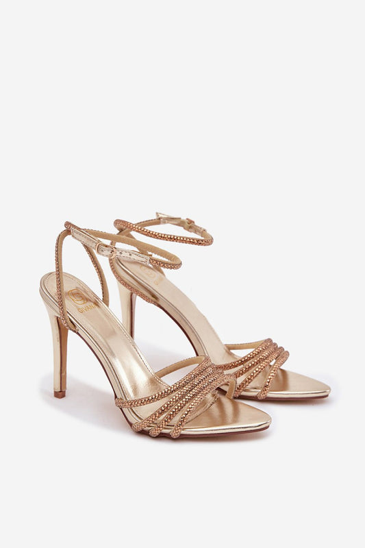 sandalen op hak model 222256 Step in style