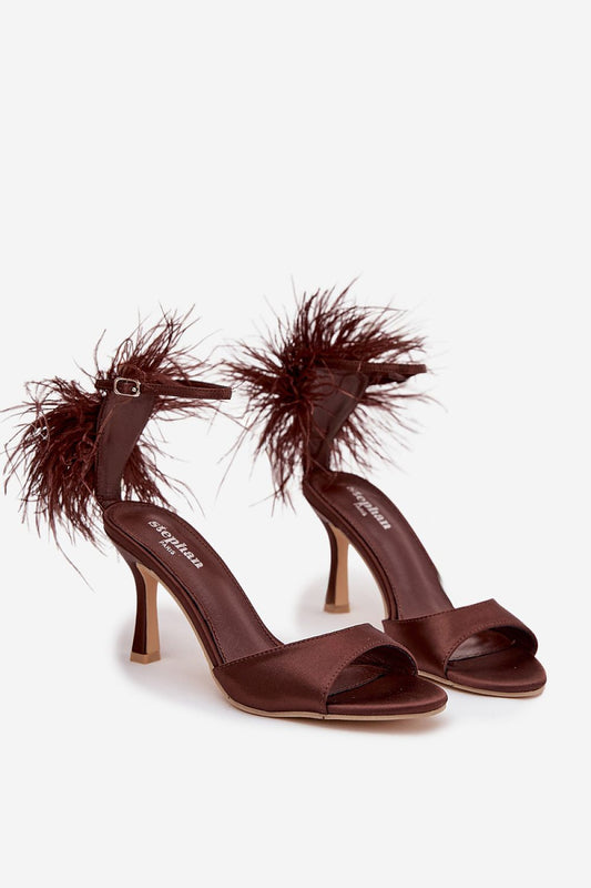 sandalen op hak model 222265 Step in style