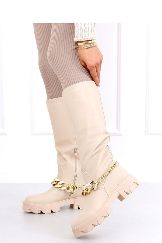 Overknee laarzen model 158831 Inello