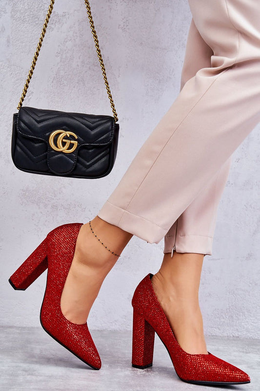 Pumps met dikke hak model 175264 Step in style