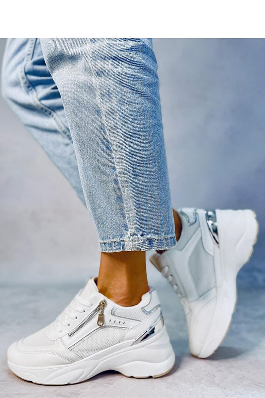 sportschoenen met sleehak model 178827 Inello