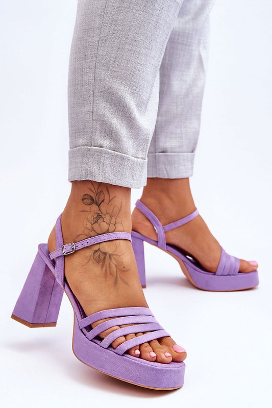 sandalen op hak model 179119 Step in style