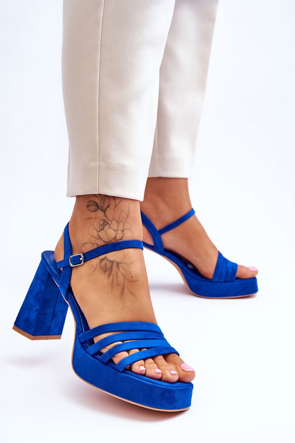 sandalen op hak model 179123 Step in style
