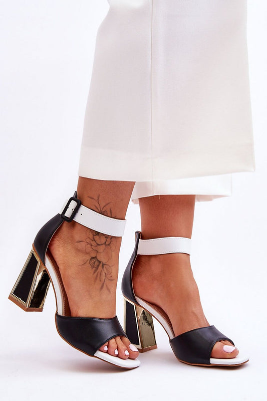 sandalen op hak model 181022 Step in style