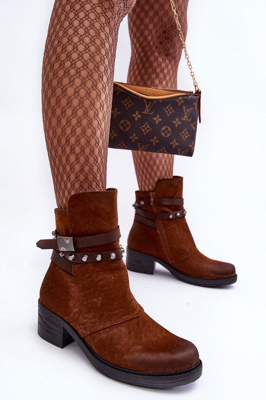 Laarsjes met hoge hak model 185640 Step in style