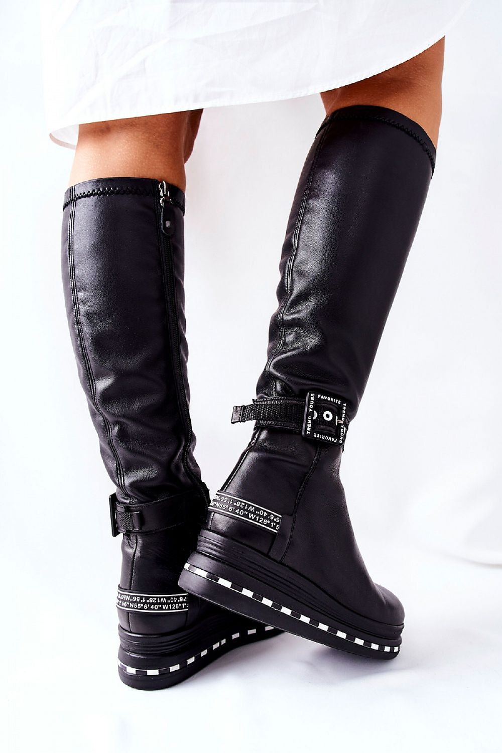  Laarzen met sleehak model 187326 Step in style 