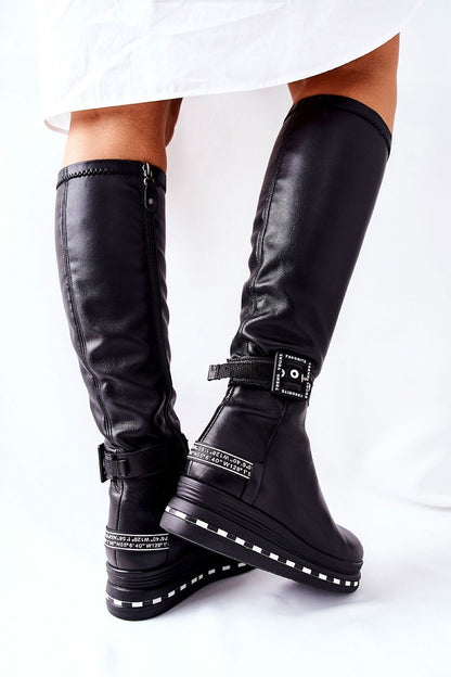  Laarzen met sleehak model 187326 Step in style 