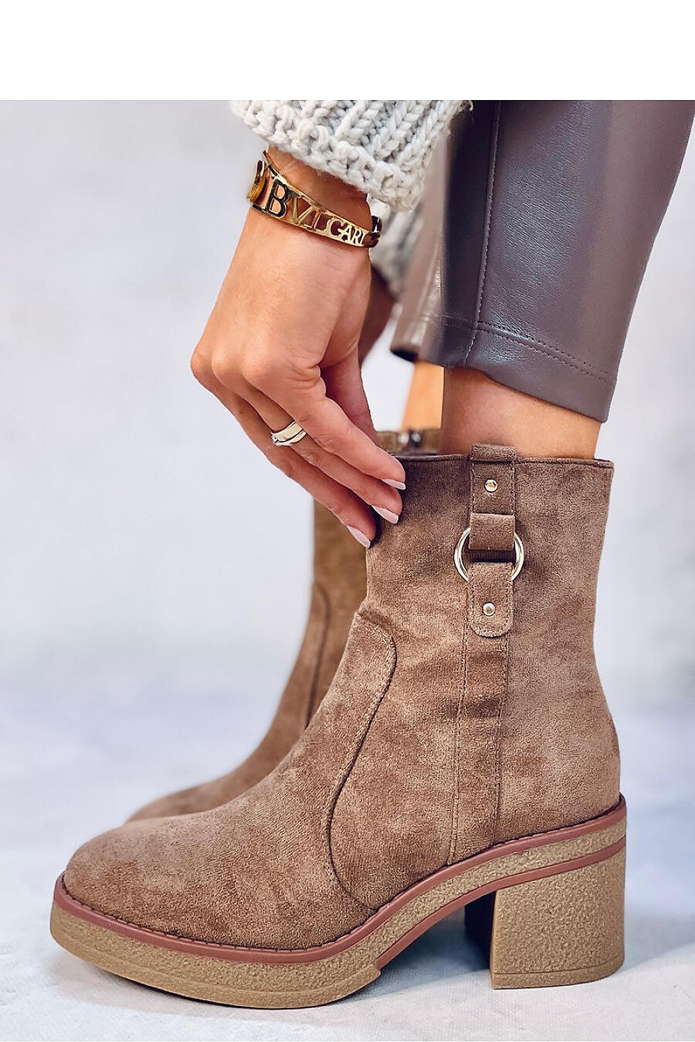  Laarsjes met hoge hak model 188476 Inello 
