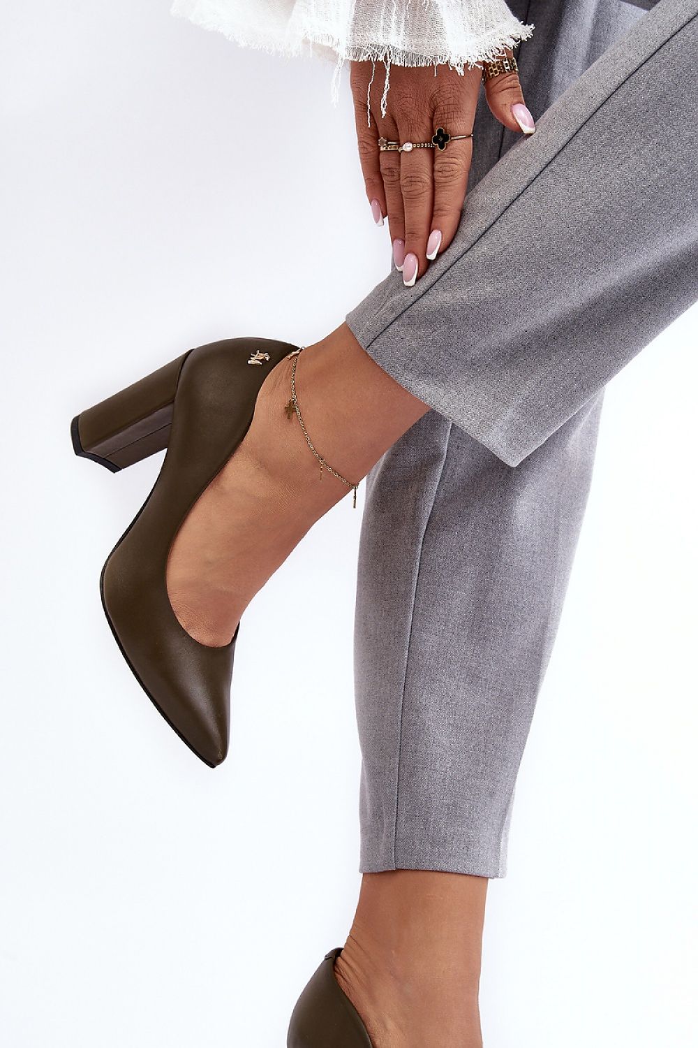  Pumps met dikke hak model 188524 Step in style 