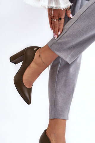  Pumps met dikke hak model 188524 Step in style 