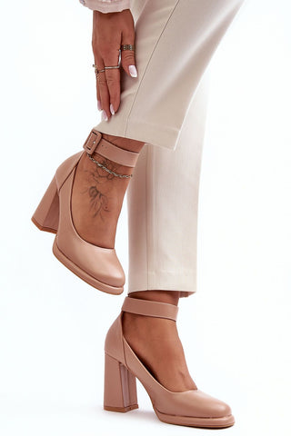  Pumps met dikke hak model 188527 Step in style 
