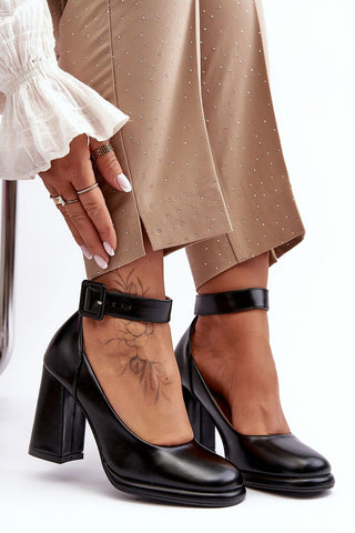  Pumps met dikke hak model 188528 Step in style 