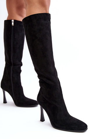  Laarzen met hoge hakken model 188529 Step in style 